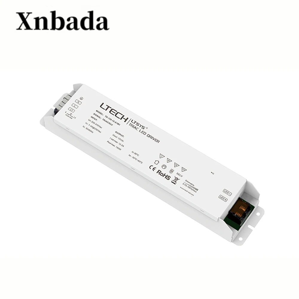 LTECH TD 150 12 E1M1 умный светодиодный выход драйвера Вт 12VDC Постоянное Напряжение CV