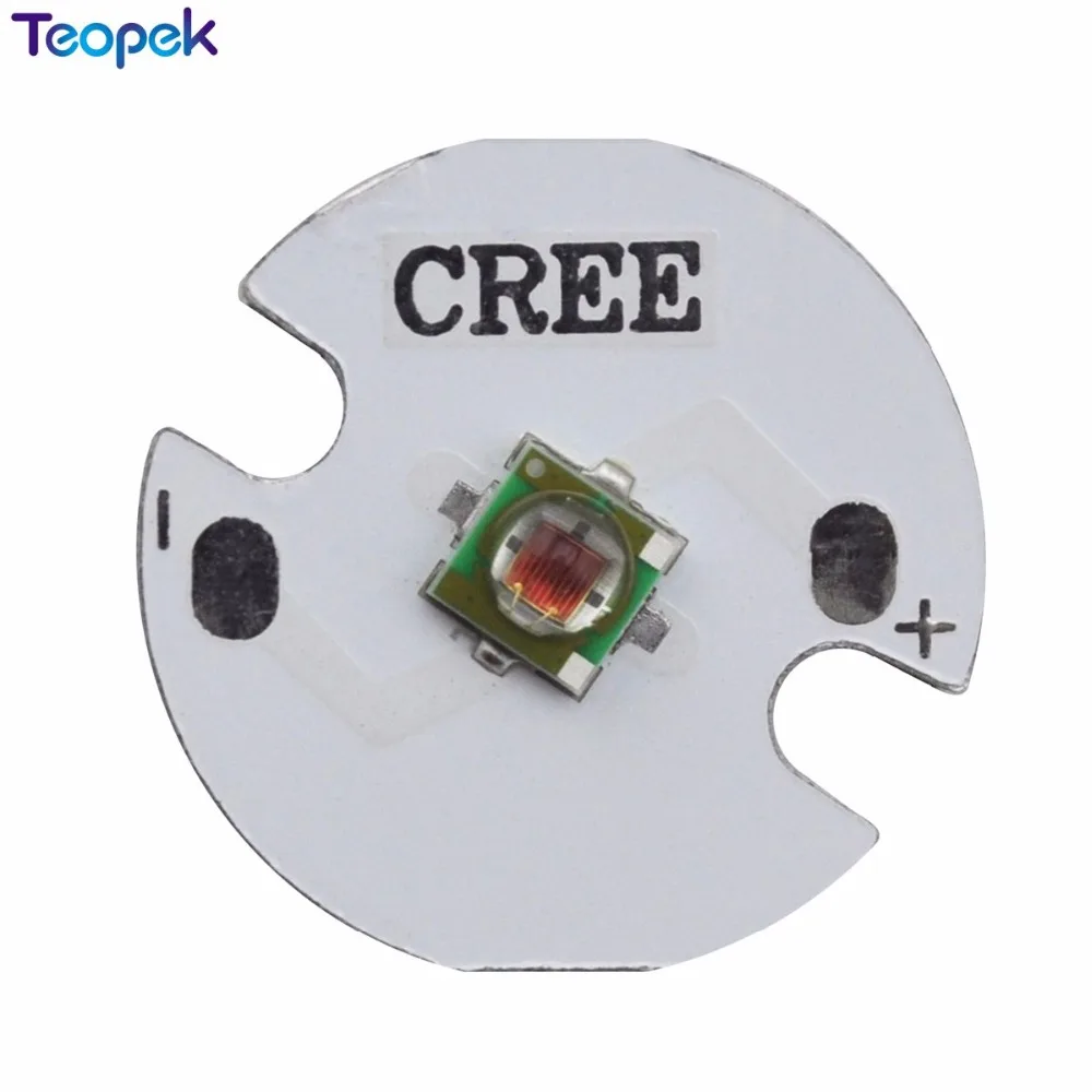 10 шт. светодиодный эмиттер Cree XP E XPE R3 Q3 1 Вт 3 светильник зеленый теплый белый
