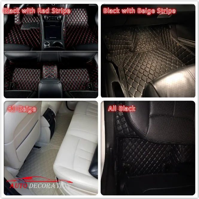Для Mercedes Benz B Class W246 2013 2014 2015 интерьерные черные кожаные коврики и ковры|carpeting