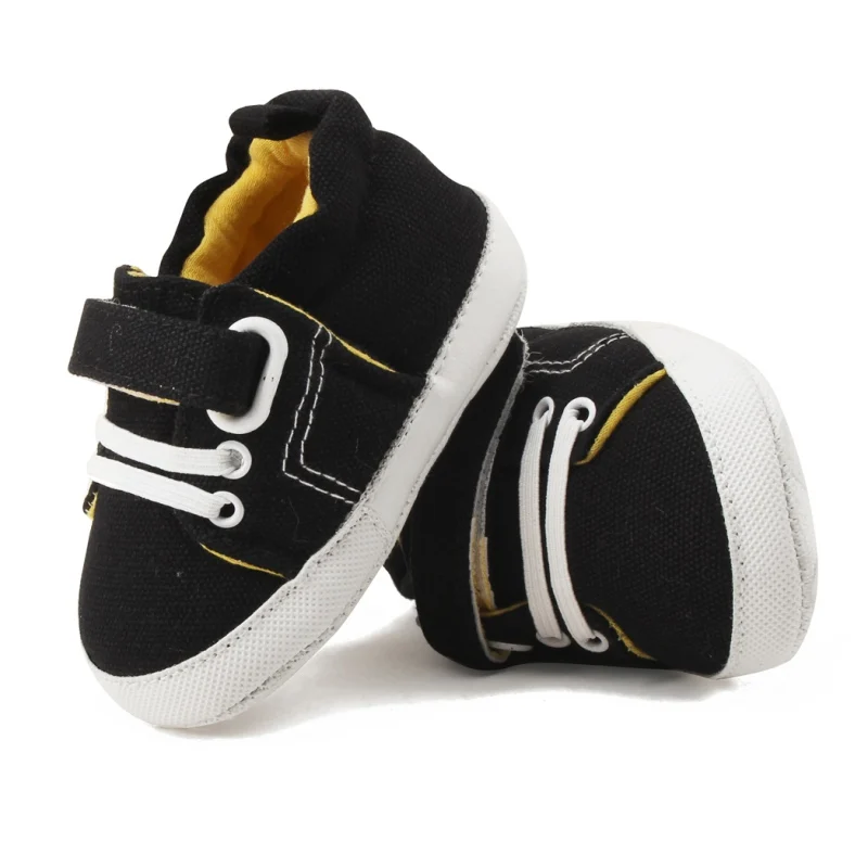 Baby Newborn Boy Shoes First Walkers Spring Autumn Soft Sole Infant Cloth Crib 0-18 Months |