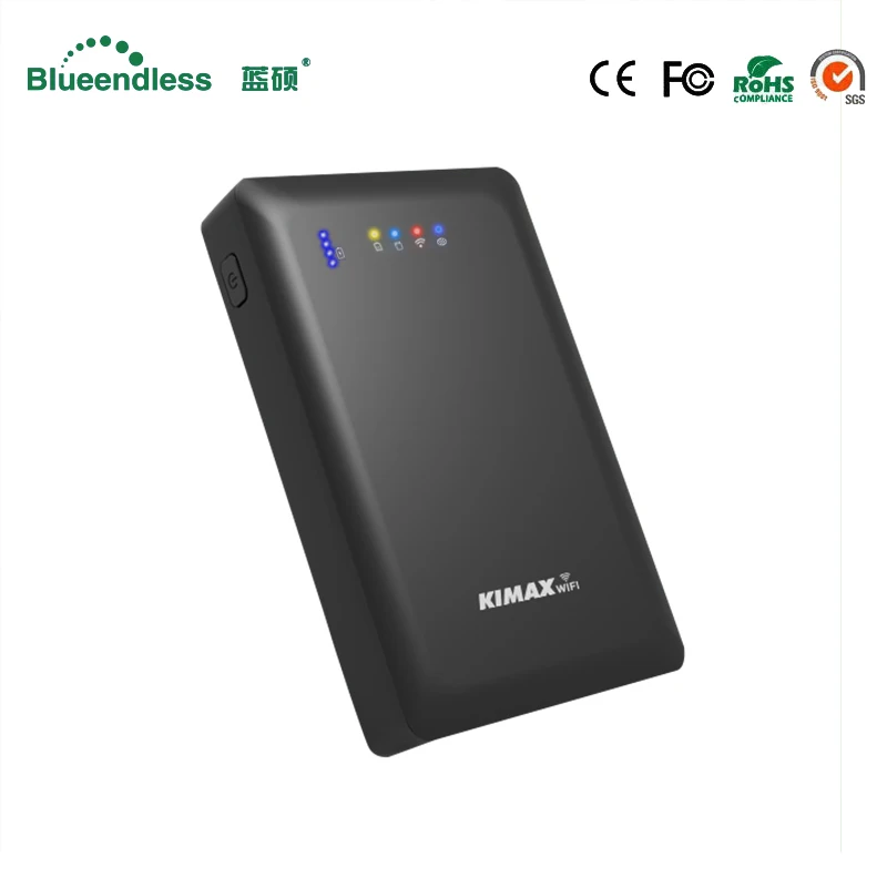 Blueendless пластиковый футляр для внешнего жесткого диска sata 2,5 дюймов USB 3,0 hhd до 2 ТБ с поддержкой Wi-Fi и коробка маршрутизатора и power bank hdd коробка