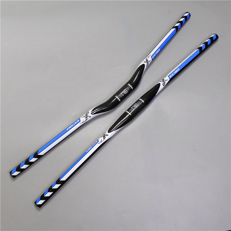 2017 Carbon Handlebar Bike MTB Accessories Flat / Riser parts31.8 * 700/720/740 760mm | Спорт и развлечения