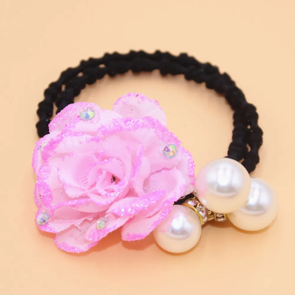 2 шт./партия черные жемчужные ленты для волос|band powder|accessories hardwareaccessories craft |