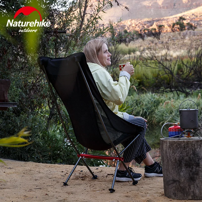 Naturehike уличный складной стул Алюминий сплав 600D катионный шезлонг Сверхлегкий