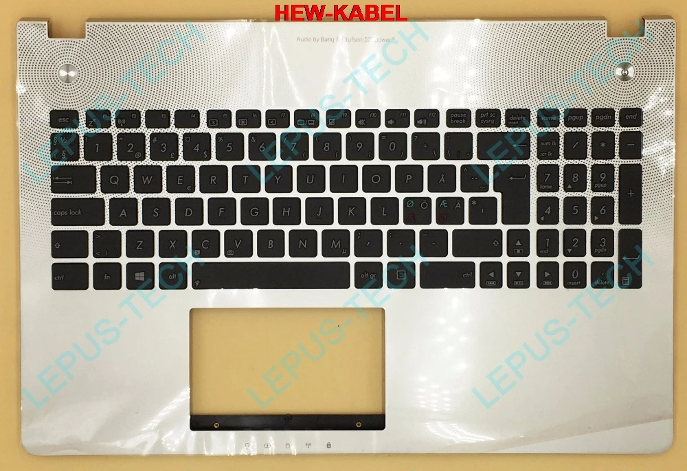 Клавиатура NE NO ND норвежская британская для ASUS N56 N56VB N56VJ N56VM N56VV N56VZ верхняя крышка