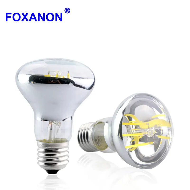 Светодиодная лампа Foxanon E27 4 Вт 6 85 265 в глобальная Эдисона замена ламп накаливания