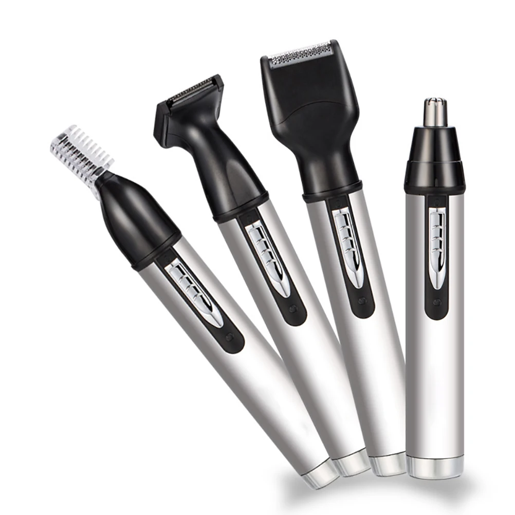 

4 in 1 Electric Nose Trimmer Hair Cliper USB Rechargeable Shaver Razor Hair Removal Ear Eyebrow Beard Trimmer EU Plug
