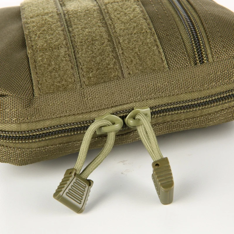 

Multifunctional 1000D Outdoor Military Tactical Waist Bag Camping EDC Molle Tool Zipper Waist Pack Accessory Durable Belt Pouch