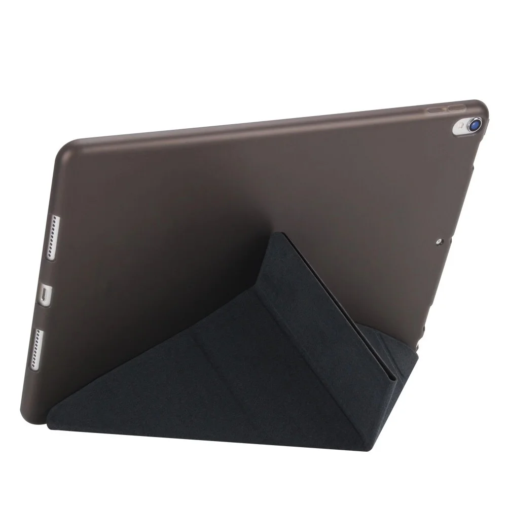 Умный чехол мягкая задняя Подставка для Ipad Air 2/Air 1 ультра тонкий из искусственной