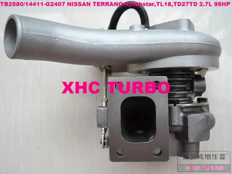 Новый турбокомпрессор TB2580 703605 14411 G2407 для Nissan TERRANO II Cabstar TL18 TD27TD 2.7L 95HP/125HP|turbine