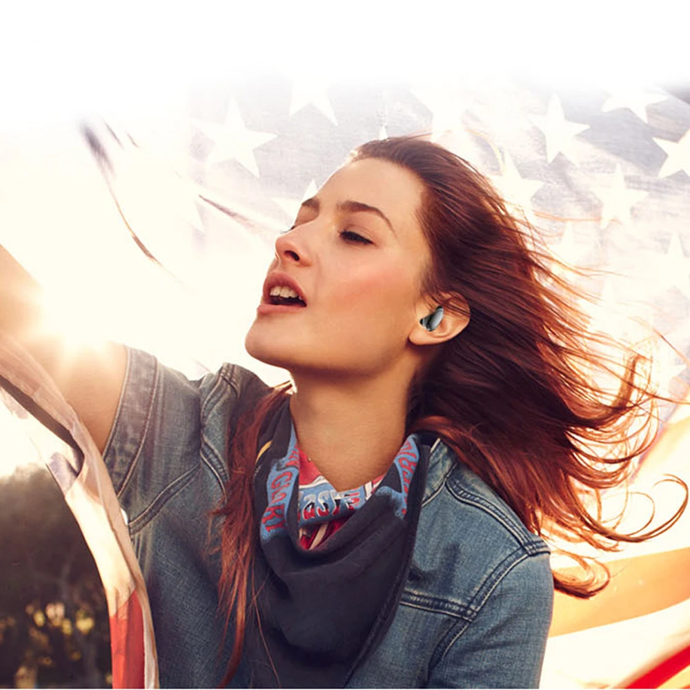 TWS беспроводные Bluetooth наушники мини стерео музыка гарнитура для телефона