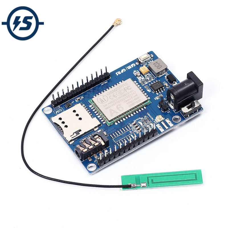 Модуль SIM900A GSM GPRS антенна IPEX Интерфейс DC 5 9 в вход 6*4 см для Arduino совместимый STM32 51 MCU