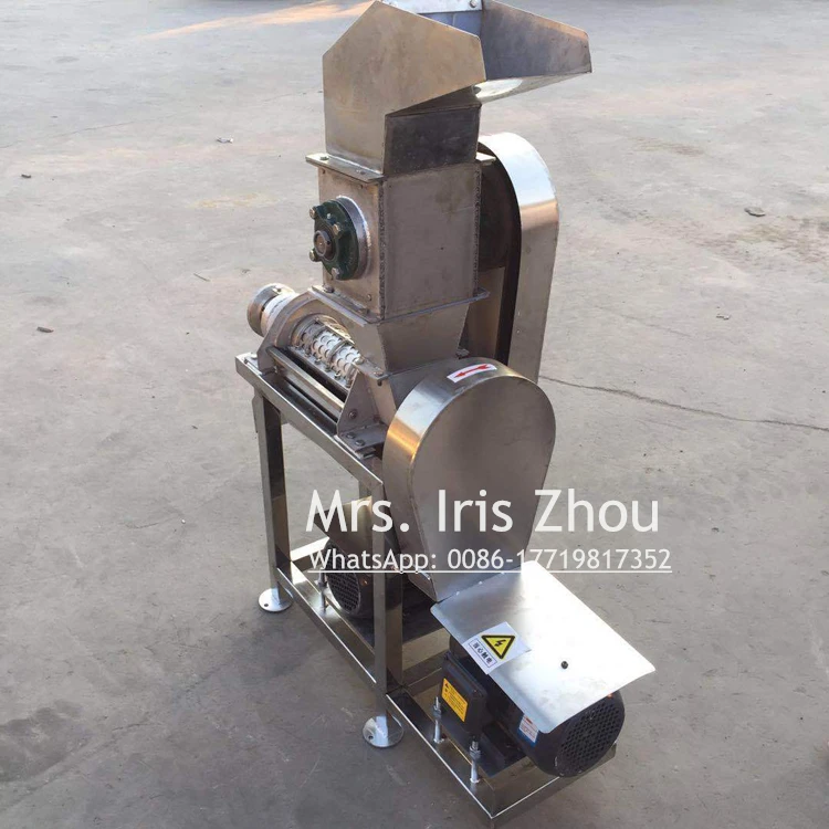 0.5T/h output apple juice extractor orange juicing machine with crusher