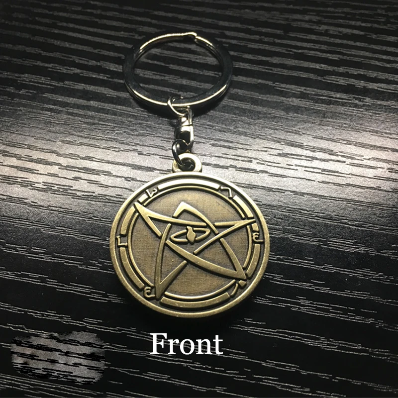 Cthulhu Mythos Keychain for Costume Props COC TRPG The Elder Sign/Sigil Key Chain Christmas Festival Gift | Украшения и