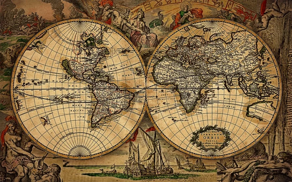 3D занавески с картой мира для гостиной постельное белье отеля оконные