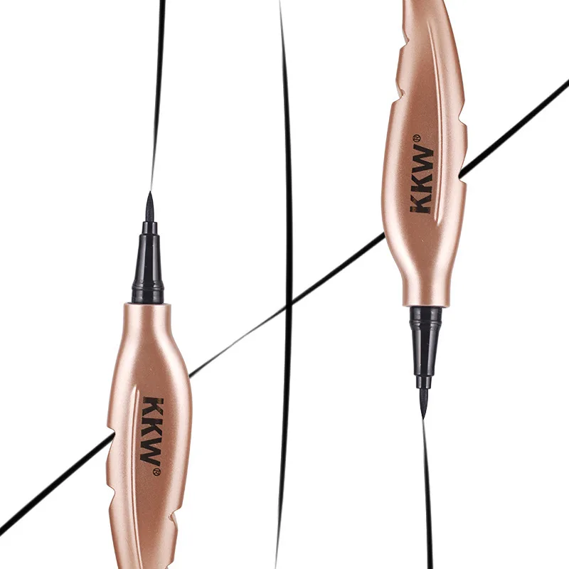 HUAMIANLI Brand Makeup Dry Feather Black Liquid Eyeliner Long-Lasting Ladies Eye Cosmetics Tool |