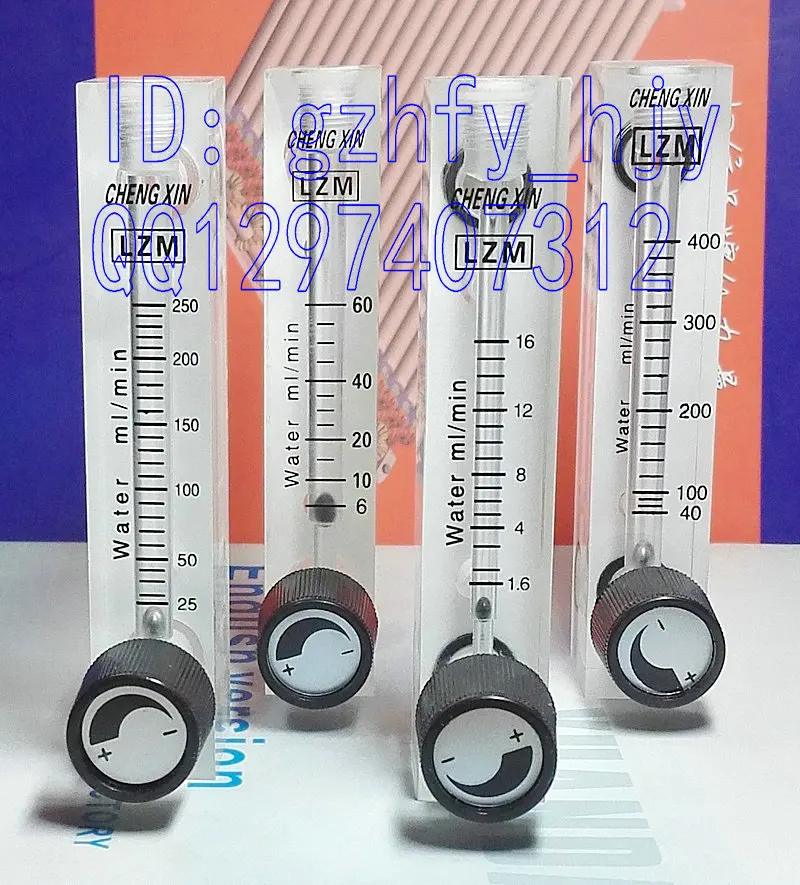LZM 6T Регулируемый Тип панели малого расходомер воды 6 ~ 60 мл/мин. мл/мин|flow meter|flow meters