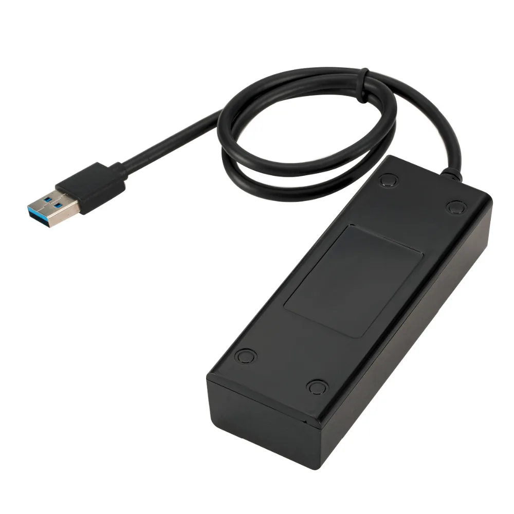 4 Порты и разъёмы usb-хаб Hi-Скорость 4 Порты USB 3,0 мульти концентраторы разветвитель расширения для настольных ПК ноутбук адаптер переменного тока usb-хаб высокого Скорость
