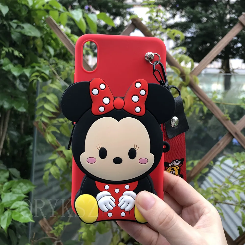 3D Cute Cartoon Bear Wallet Phone Case For Huawei P20 P10 Lite Pro P30 P9 Nova 2 Plus 2i 2s 3 3i 4 P smart Cover |