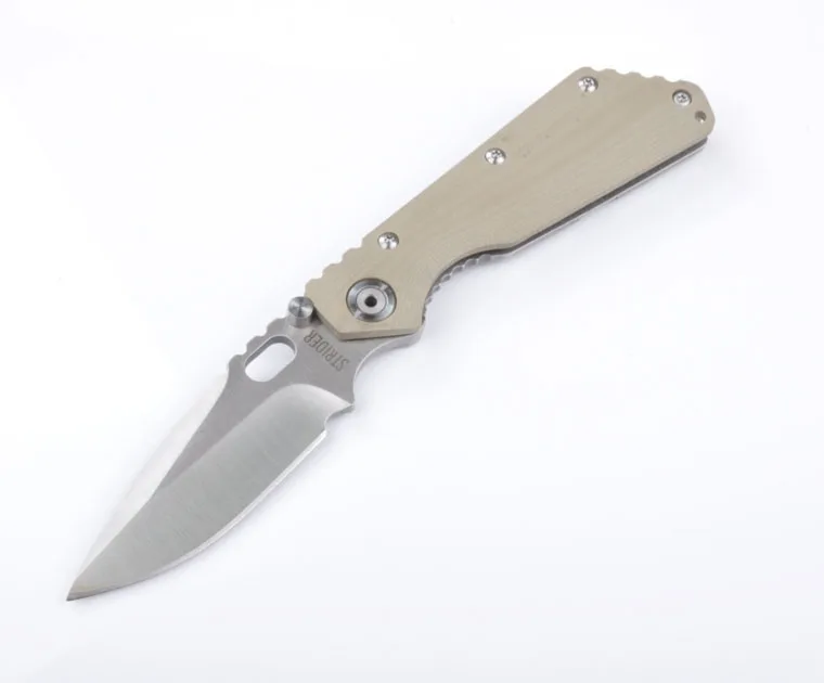 Strider 58HRC 8Cr13mov Blade G10 + stainless steel Handle Folding knife Survival Camping Hunting EDC Utility Tools | Инструменты