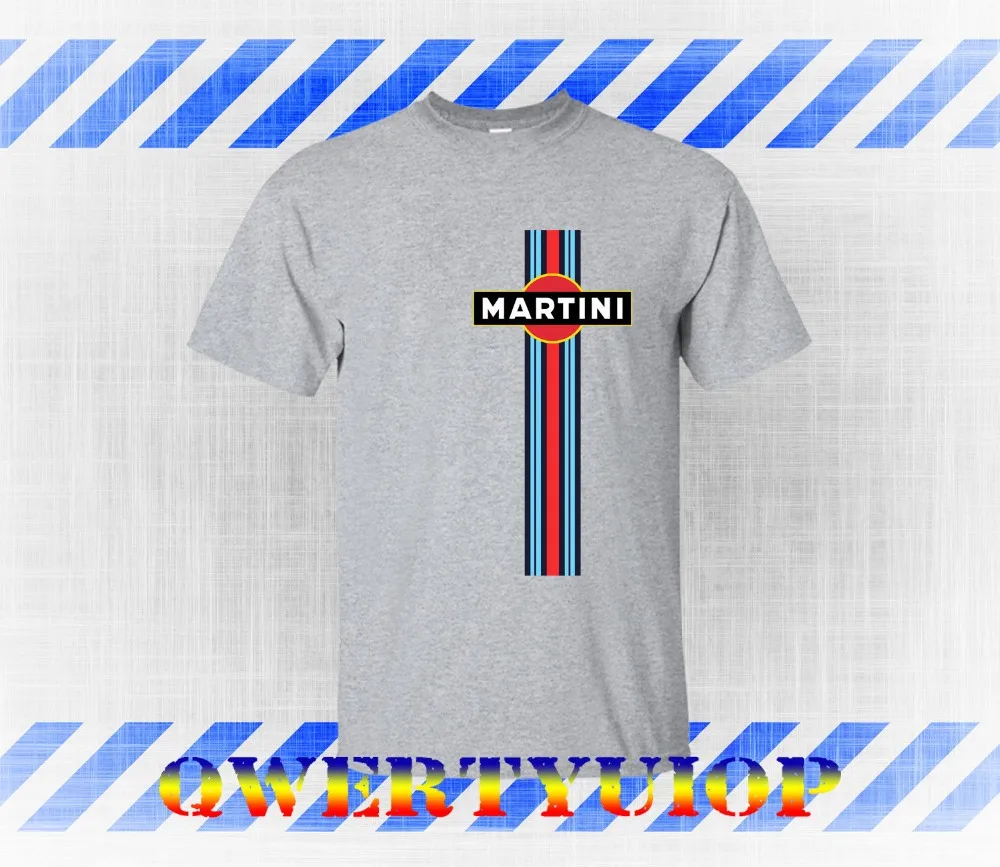 Лидер продаж 2019 супер модная футболка для команды MARTINI RACINGS новый мужской стиль |