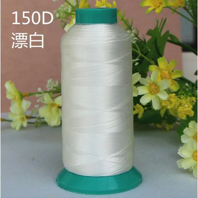 Высокопрочный белый светильник из полиэстера с нитью для шитья 3000 ярдов