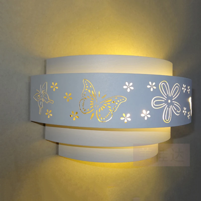 Светодиодная прикроватная настенная лампа современный минималистичный модный