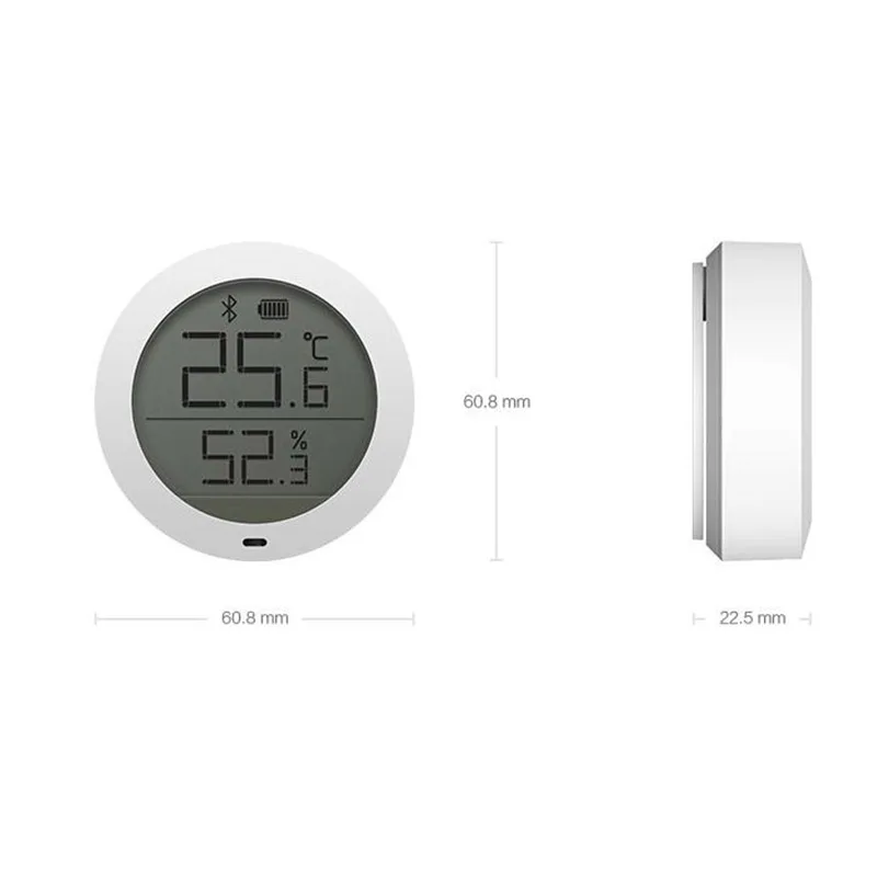 Оригинальный Смарт термометр Xiaomi Mijia с ЖК дисплеем цифровой измеритель