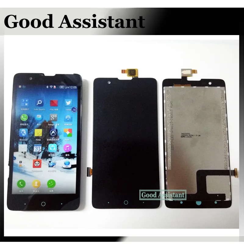 100% тестирование черный 5 0 дюймов ЖК дисплей Дисплей + кодирующий преобразователь