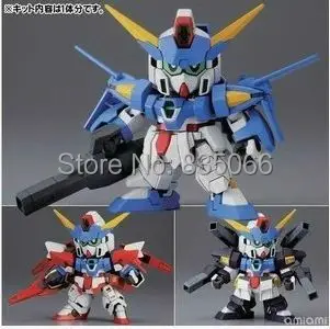 Фигурки японского аниме Gundam SD BB 372 на возраст 3 года три морфологических робота