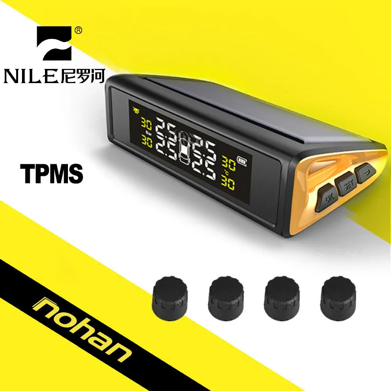 Нил Солнечный автомобильных шин давление мониторинга системы TPMS использует