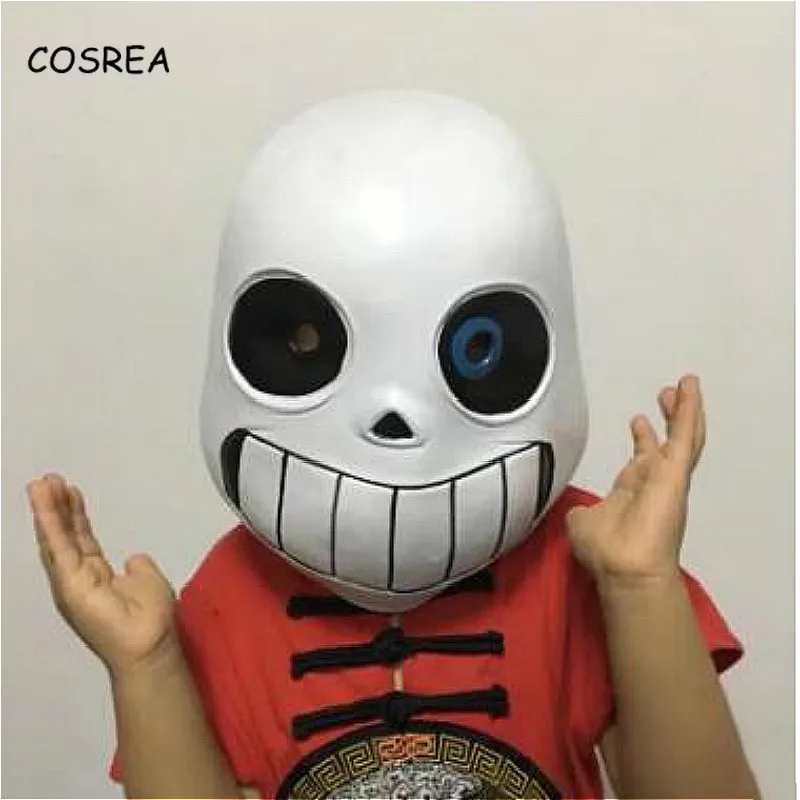 Костюм для косплея Undertale Sans толстовки латексная маска комплект из 2 предметов