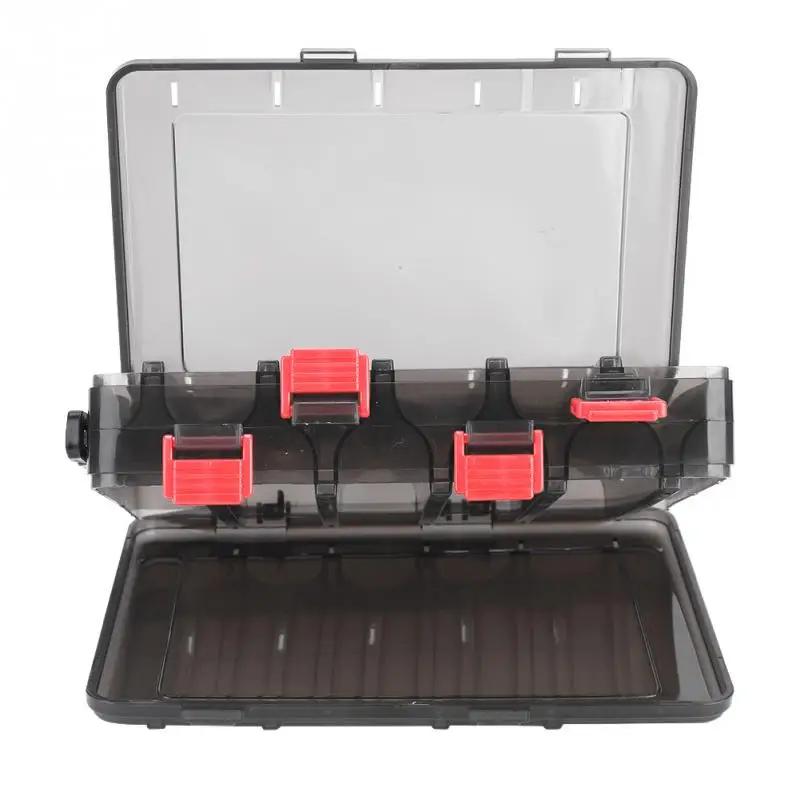 Портативное уличное рыболовное снаряжение HURRISE 10 ячеек коробка для приманок