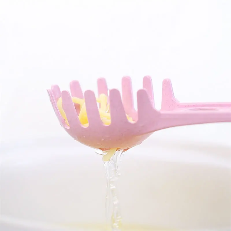 Многофункциональная Пластиковая ложка для спагетти в форме вилки пасты лапша