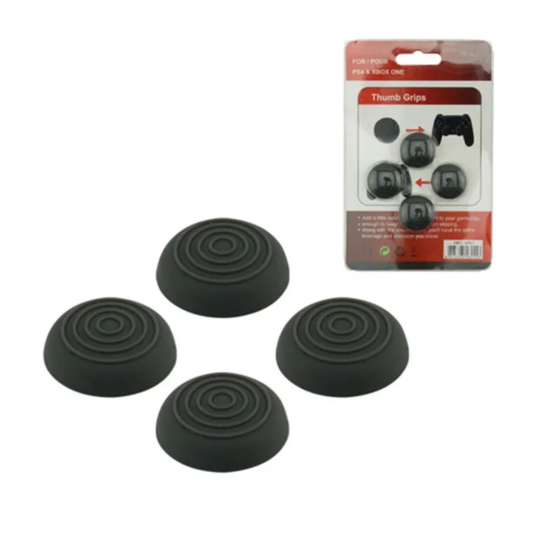 DOITOP для PlayStation4 PlayStation3 Thumbsticks Caps Black 4 шт. Thumbstick резиновая накладка XBOX ONE 360 Sony PS3 PS4 A3 |