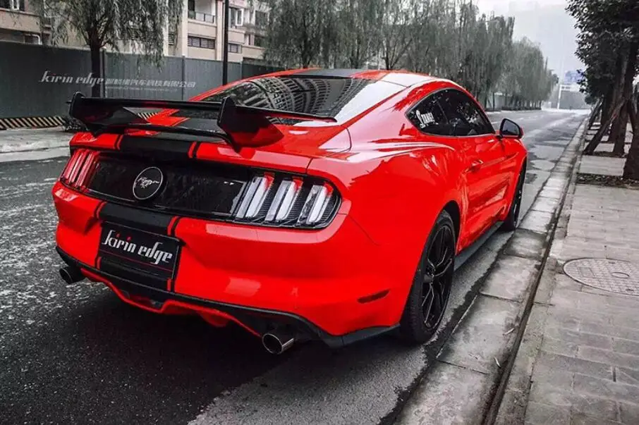 Автомобильный спойлер для заднего крыла из углеродного волокна подходящий Ford
