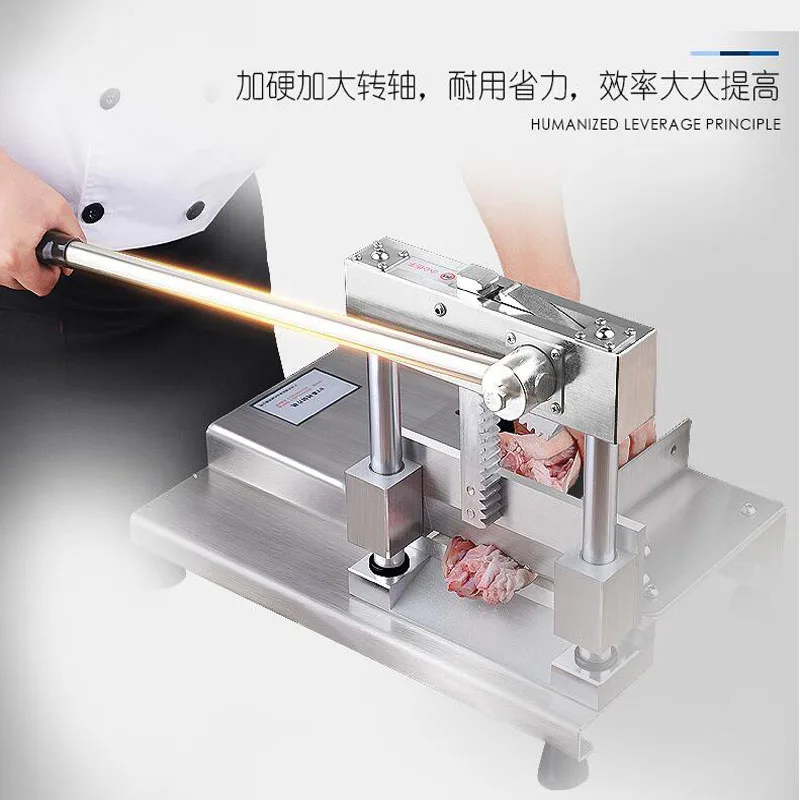 Manual bone sawing machine commercial cutting frozen meat cutter for cut Ribs Fish Meat Beef | Бытовая техника