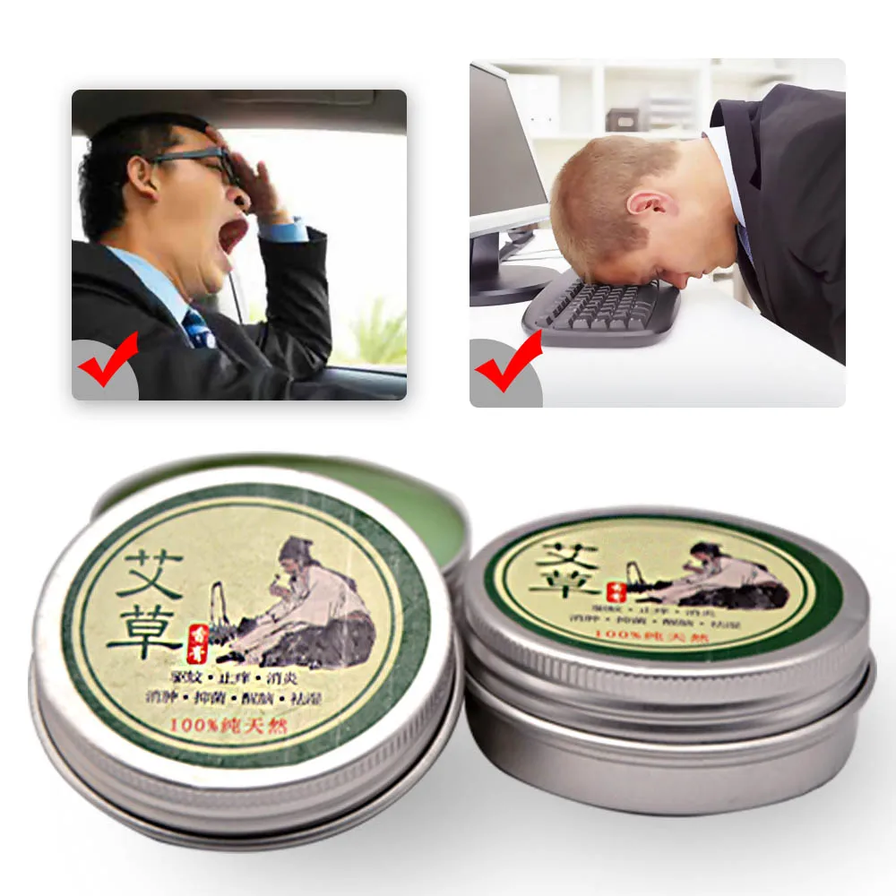 3pcs Wormwood Ointment Cooling Oil Moxa Moxibustion Cream Balm Anti Motion Itching Chinese Medical Herbal Plaster D1867 | Красота и