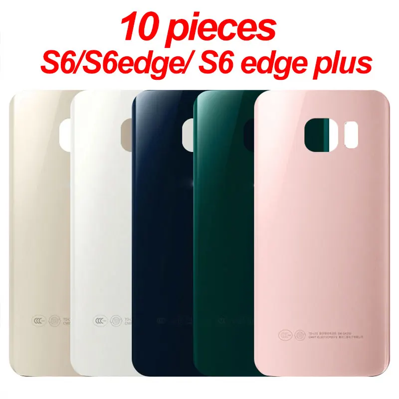 Для Samsung Galaxy S6 G920F задняя батарея Дверь чехол на заднюю крышку G920 S6 Edge plus G925F G928F крышка батареи Замена