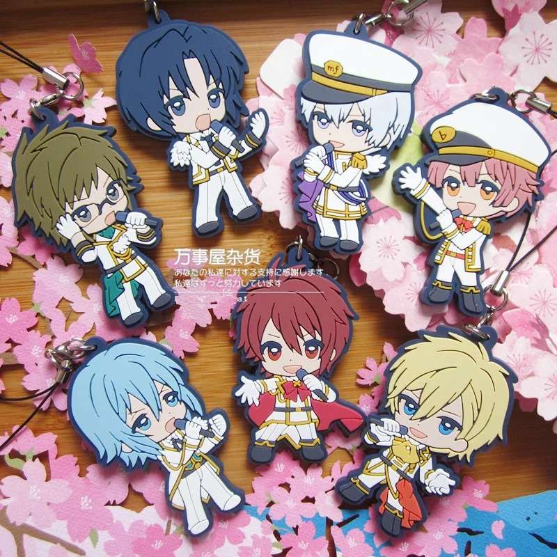 IDOLiSH7 игровой курок Re: резиновый брелок для ключей равномерной версии | Игрушки и