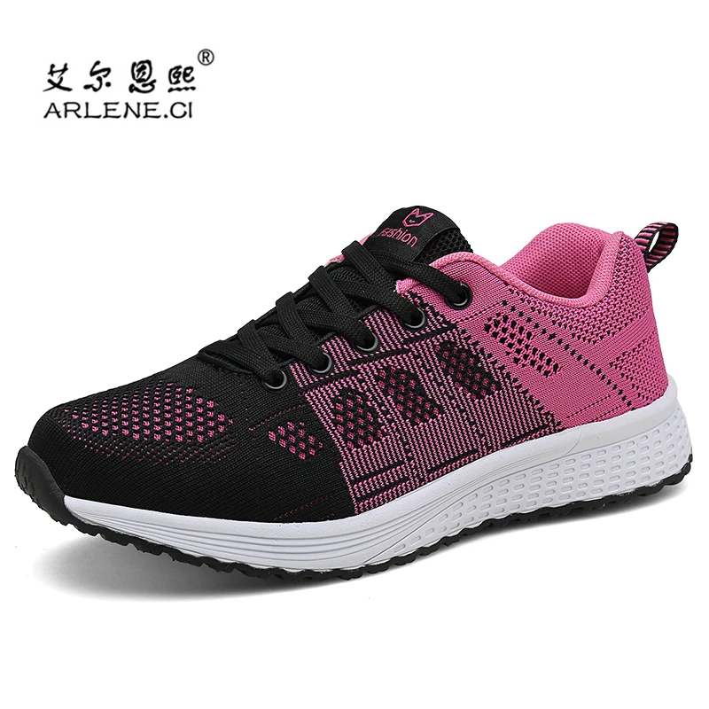 Женские теннисные туфли новинка 2019 светильник эластичные женские дышащие