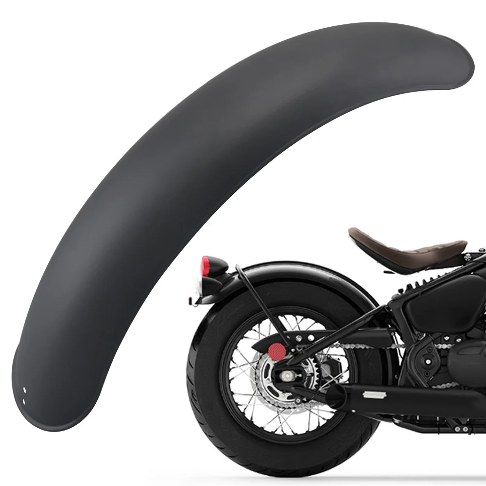 Металлический задний брызговик в стиле ретро матового черного цвета для Harley Bobber