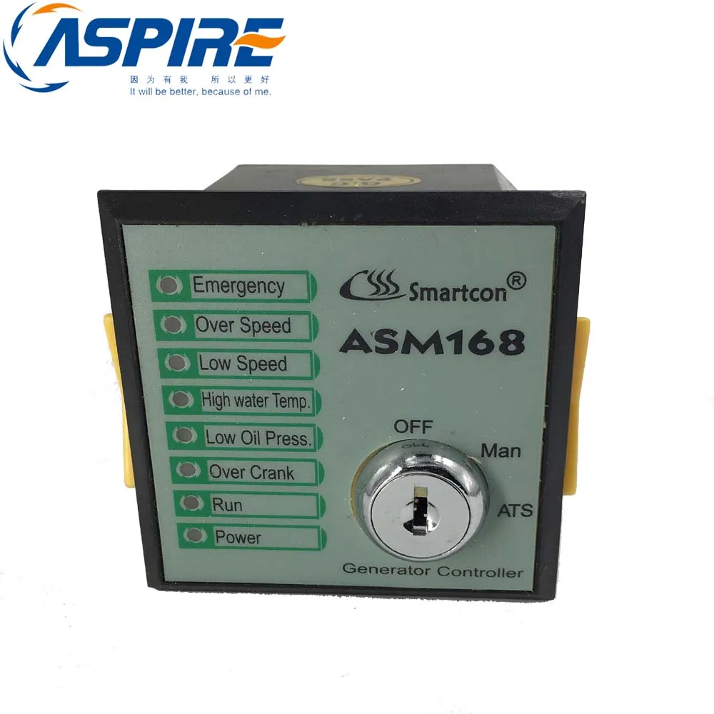 Бесплатная доставка модуль контроллера генератора ASM168 GTR168|genset controller|controller