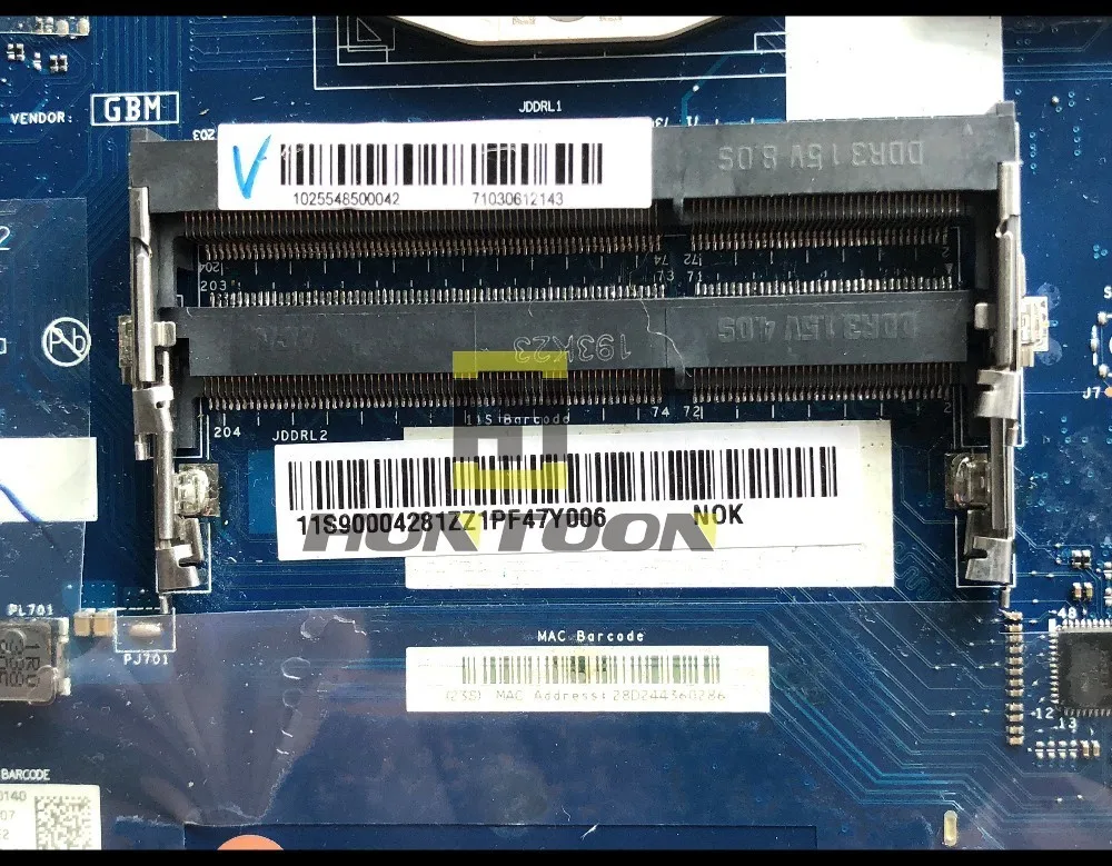 Высокое качество VIQY1 NM-A032 для Lenovo Ideapad Y510P материнская плата ноутбуков FRU: 90004281 HM86