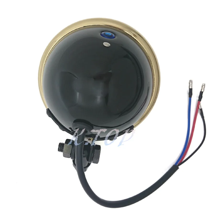 ZORBYZ мотоциклетная медная накладка с покрытием передняя фара для Harley Sportster Bobber