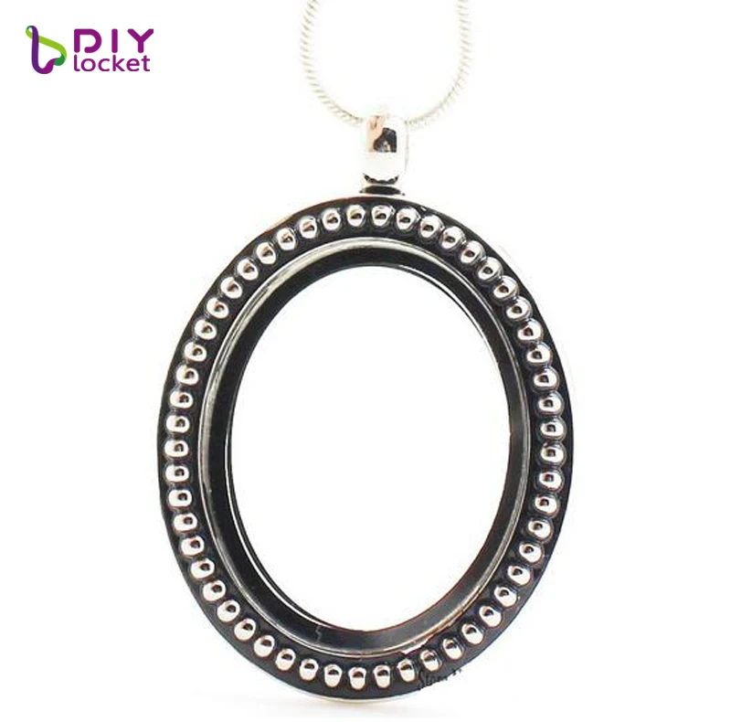 Овальный Магнитный медальон diylocket с памятью 5 шт./лот оптовая продажа Женские