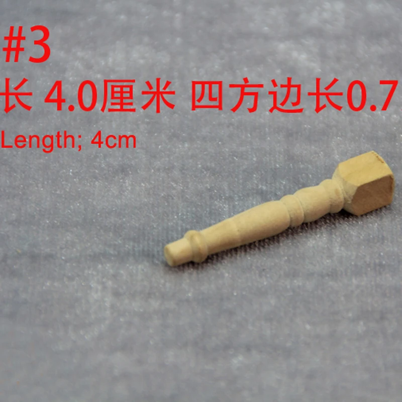 10 шт./лот DIY Деревянные 1:12 миниатюрный кукольный домик мебель ножки аксессуары