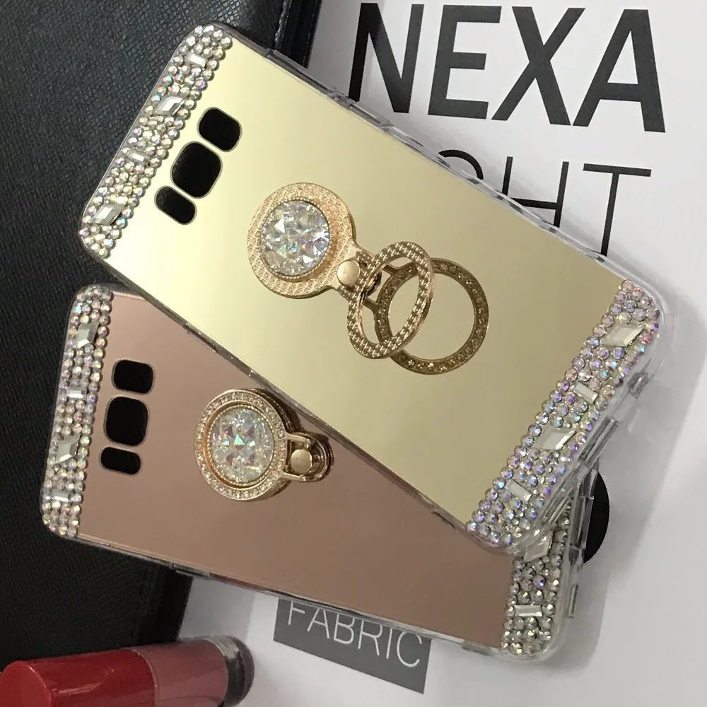 Зеркальный чехол для телефона Samsung Galaxy A3 A5 2017 J3 J7 Neo J5 prime 2016 a7 a6 a8 2018 S8 S9 Plus C8 note 9 8