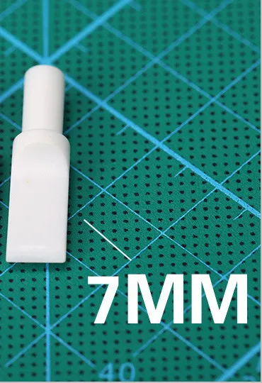 7MM Кожаный ручной инструмент, вращающаяся головка ножа, лезвие для резьбы, керамическая головка ножа - Цвет: 7MM
