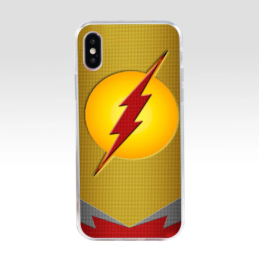 41A Flash Супер герой DC Мягкий силиконовый чехол TPU чехол для телефона для iPhone 5 5S SE x XR XS Max случае - Цвет: 8